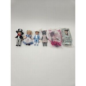 Lot of 6 Madame Alexander McDonalds Dolls Alice Wonderland Equestrian